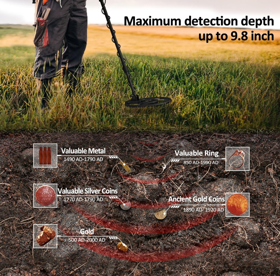 DR.ÖTEK Metal Detector for Adults - photo 3