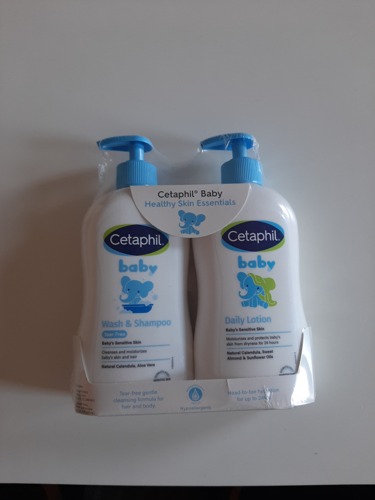 Cetaphil Baby Wash & Shampoo + Daily Lotion Duo