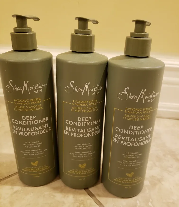 Shea Moisture Men Deep Conditioner (3x 444ml) thumbnail