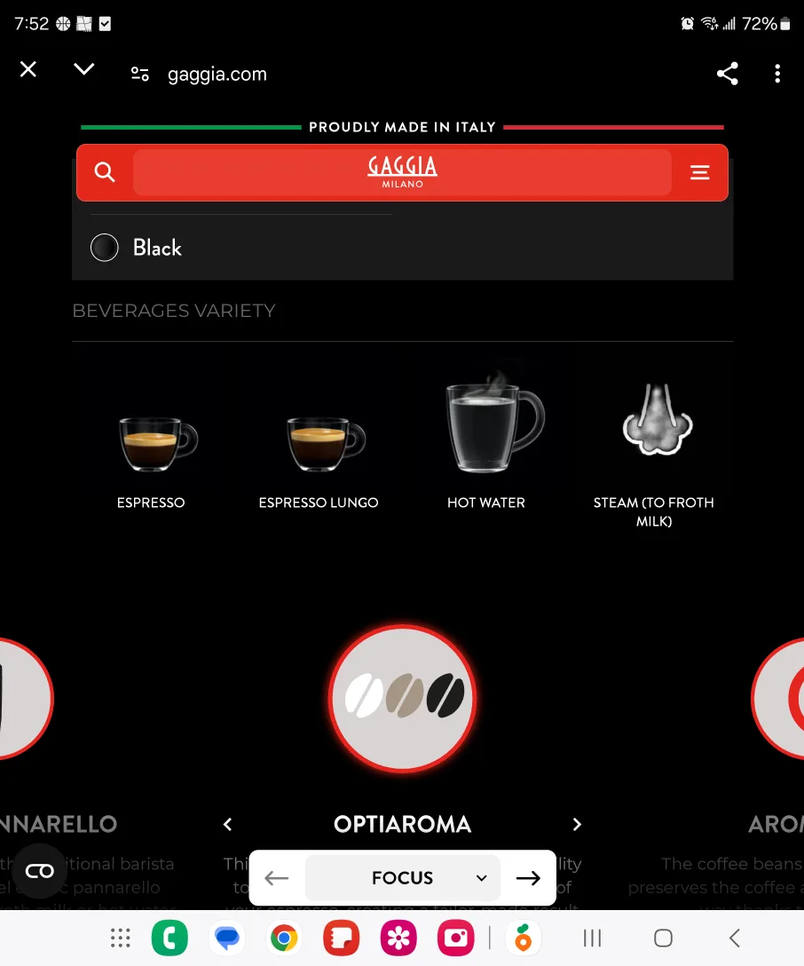 Gaggia Anima Espresso Machine image indicator(2)