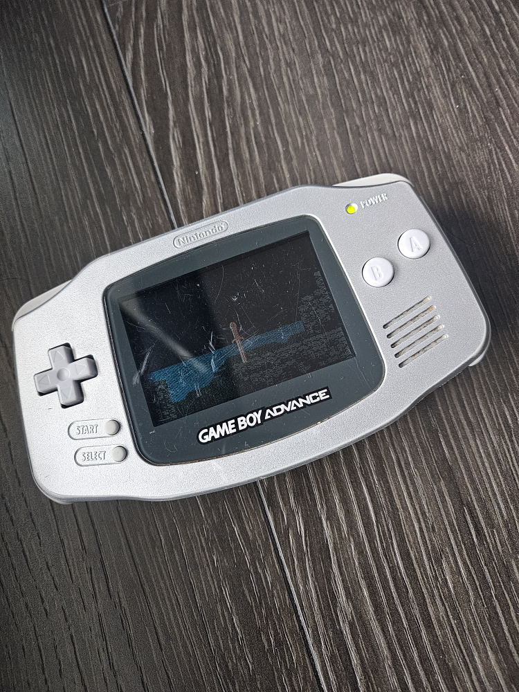 Game Boy Advance SP AGS-001 Silver 🧡 - photo 2