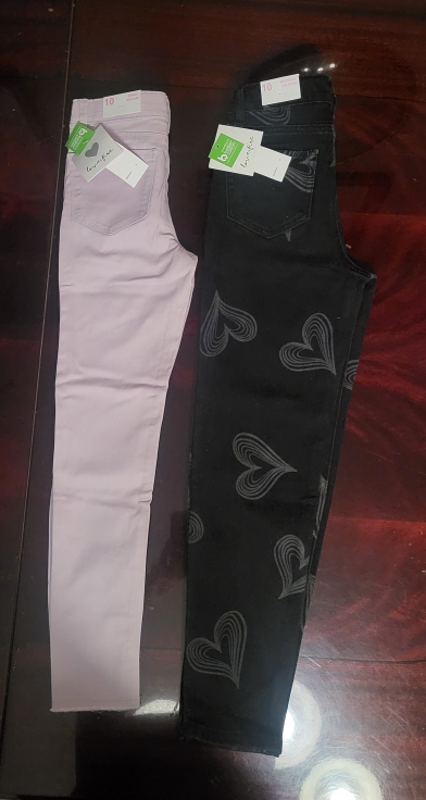 Girls' Size 10 jeans...Skinny & 'girlfriend' jeans