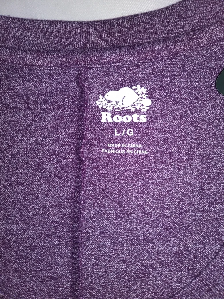 Roots Women's Long Sleeve T-Shirt Size Large image indicator(2)
