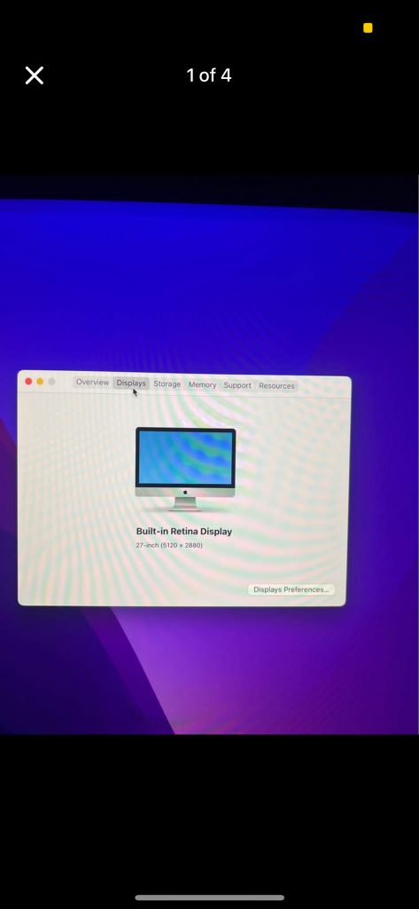 Immaculate 27-inch iMac 2020, 8GB RAM, 512GB SSD - photo 3