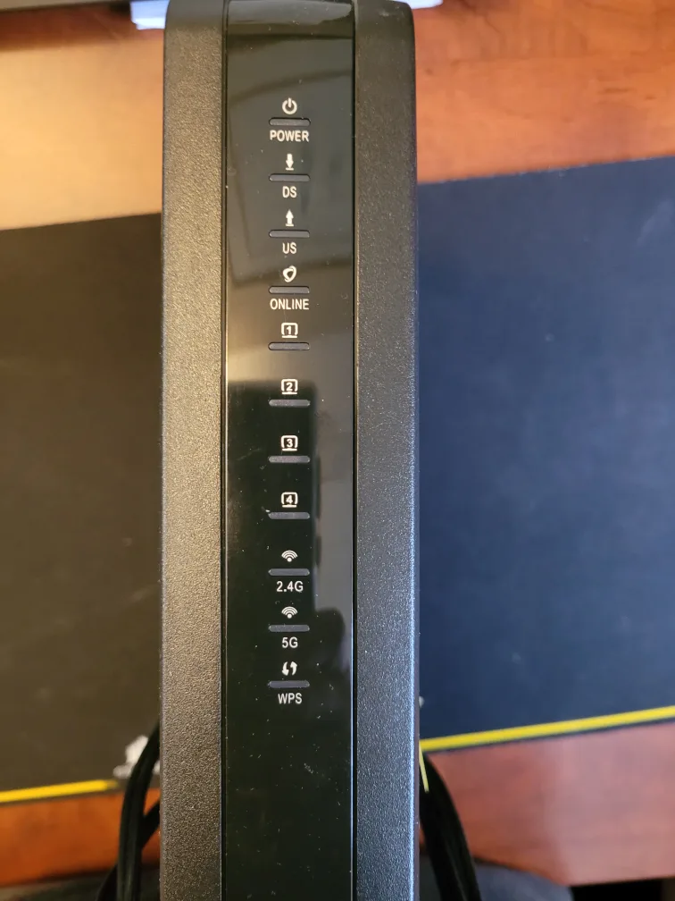 Technicolor DPC3848V DOCSIS 3.0 Wireless Residential Gateway image indicator(2)