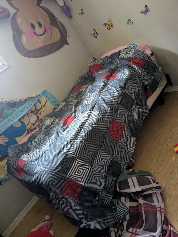 Twin-size bed