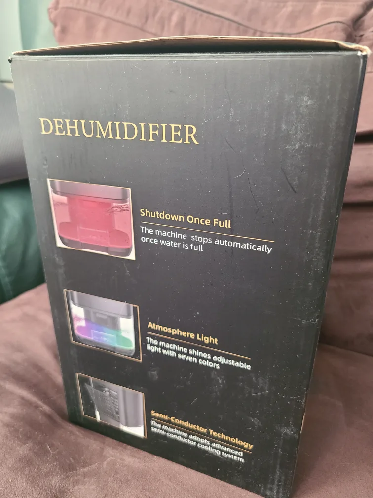 Mini Dehumidifier 360° Airflow, 350sq ft image indicator(4)