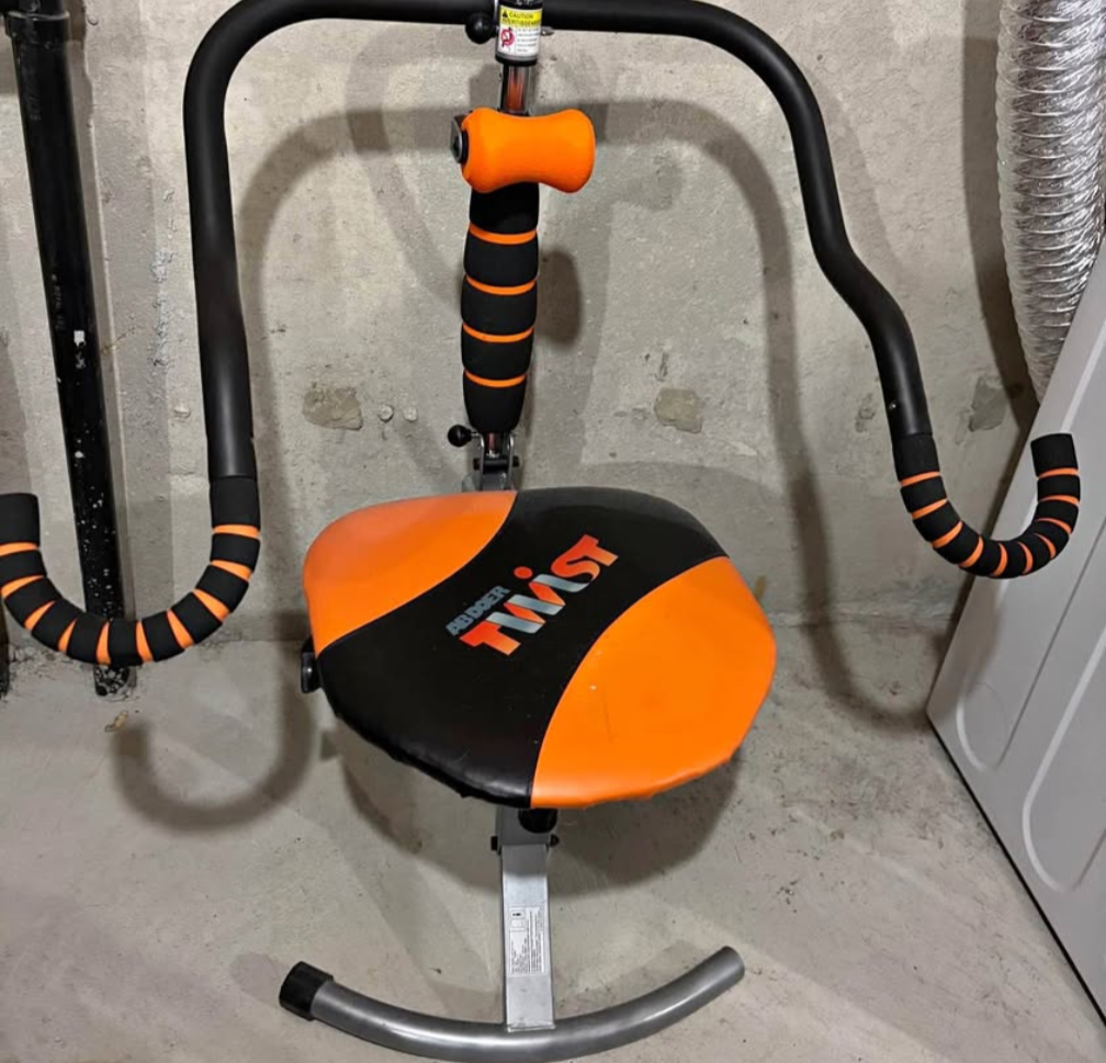 Abder Twist Ab Roller Exercise Machine