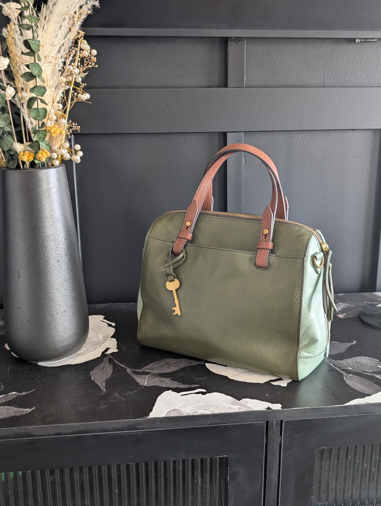 Fossil Logan Small Leather Satchel