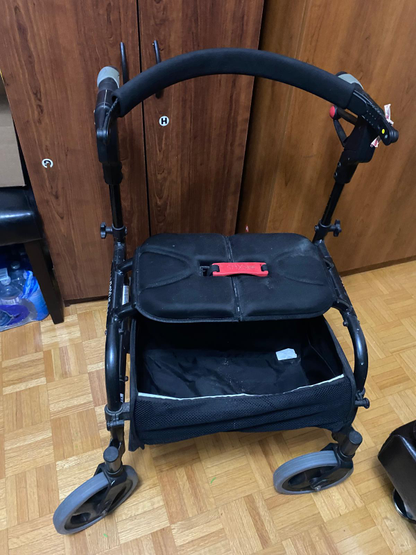 Drive Medical Rollator Walker with Seat and Basket - photo 2