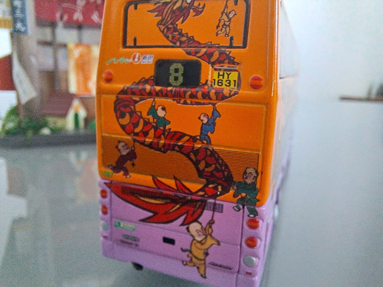 HONG KONG 1:76 NWFB DENNIS BUS MODEL image indicator(4)