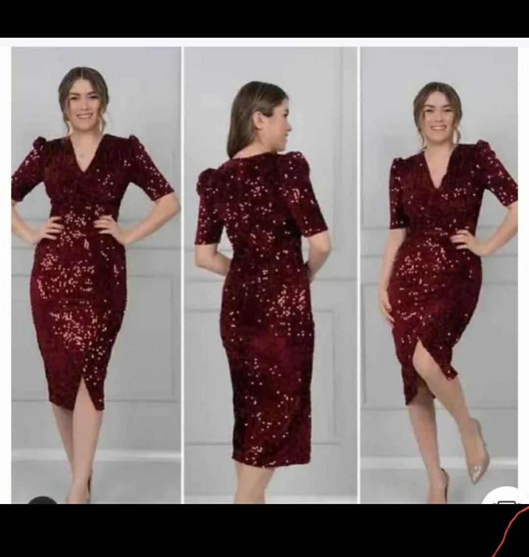 cocktail party dress outfit Sequin XL - photo 2