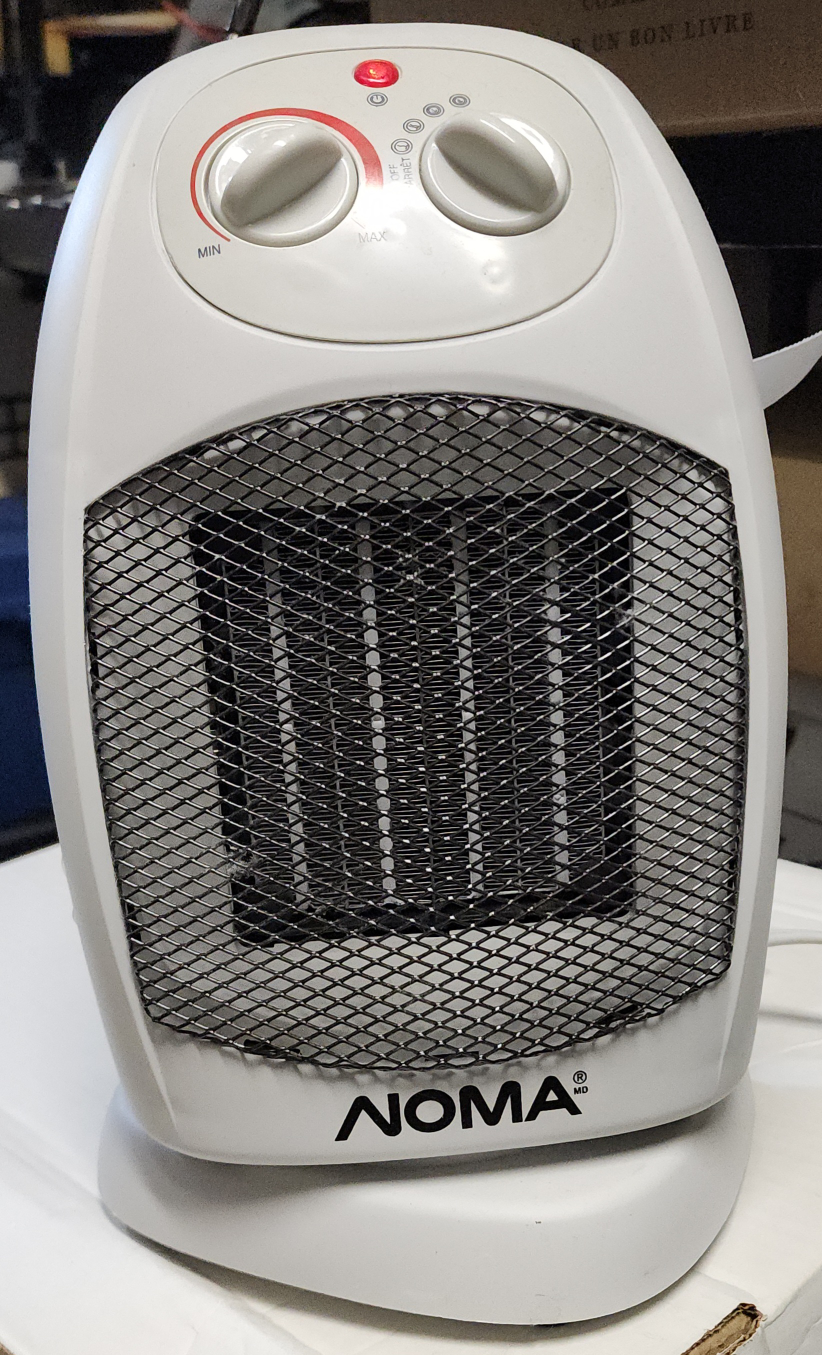 NOMA Oscillating Ceramic Heater - 1000/1500W - photo 3