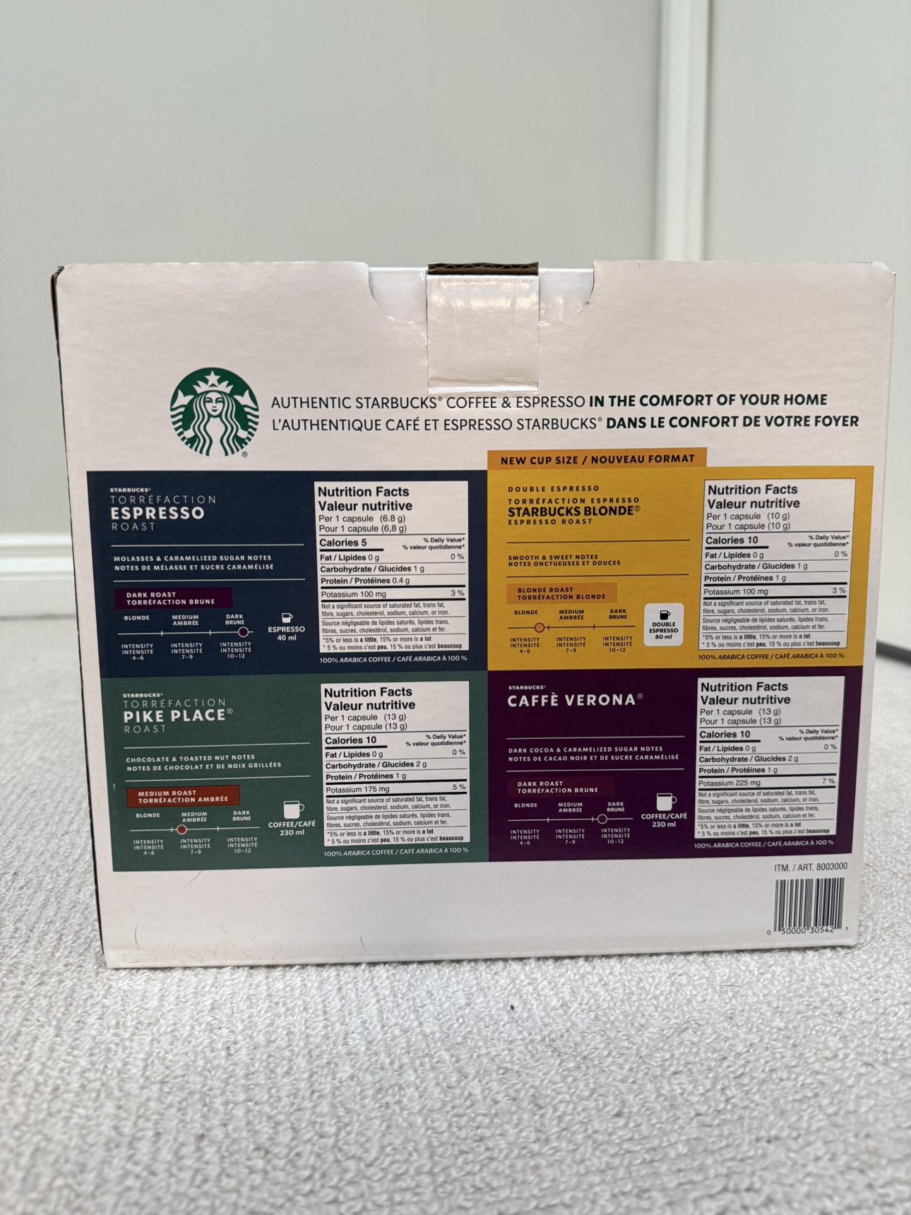 Starbucks Nespresso capsules, 68 capsules, unopened - photo 2