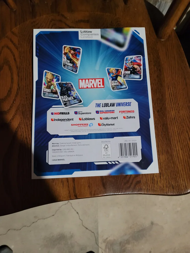 Marvel Go on a Mission Collector Album complete set image indicator(2)