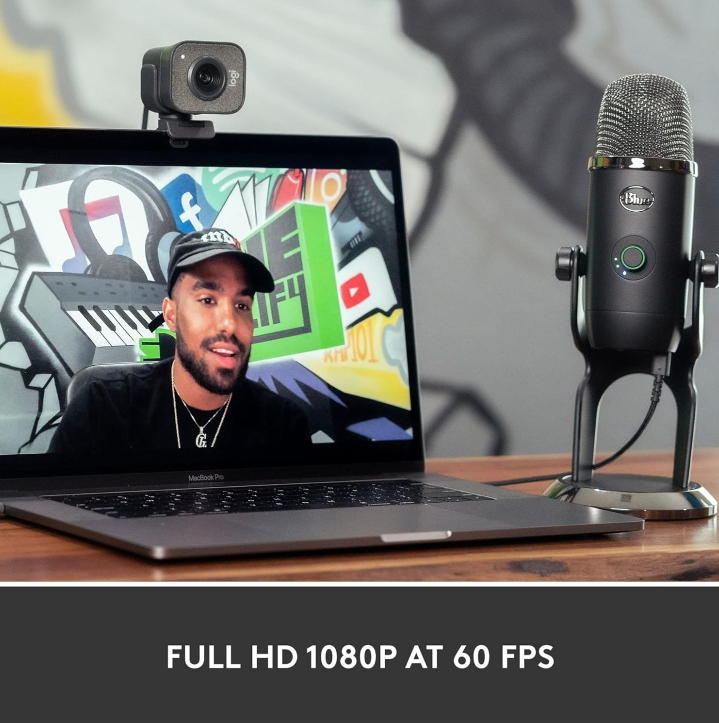 LogiTech Webcam - 1080p HD | Built-in Microphone - photo 5