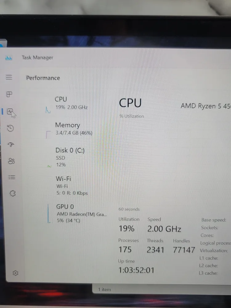 HP Envy x360 Convertible Laptop AMD Ryzen 5 4500U image indicator(3)