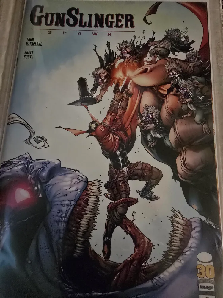 Gunslinger Spawn Comic Book Issues 5, 7, & 8 image indicator(6)
