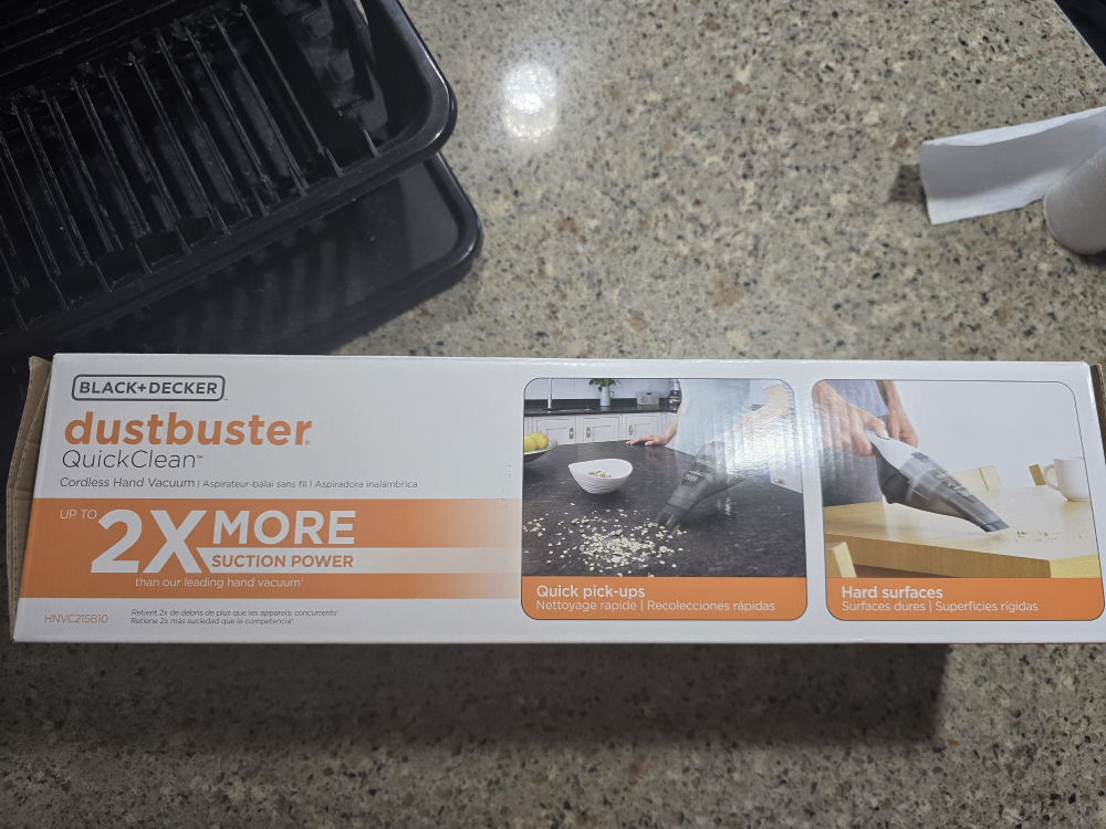 BLACK+DECKER Dustbuster QuickClean Cordless Hand Vacuum