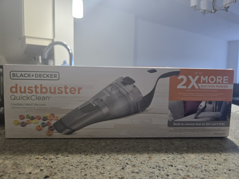 BLACK+DECKER Dustbuster QuickClean Cordless Hand Vacuum - photo 2