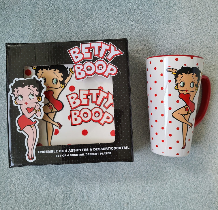 Betty Boop Mug and Plate Set