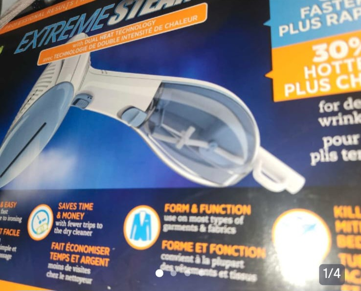 ExtremeSteam Handheld Fabric Steamer - photo 4