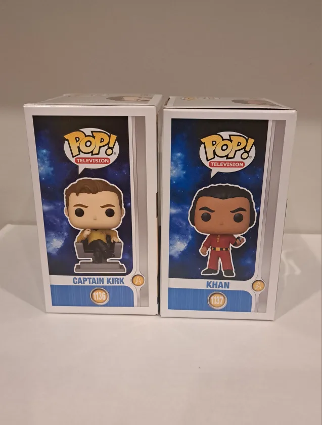 Star Trek Captain Kirk and Khan Funko Pop! image indicator(5)