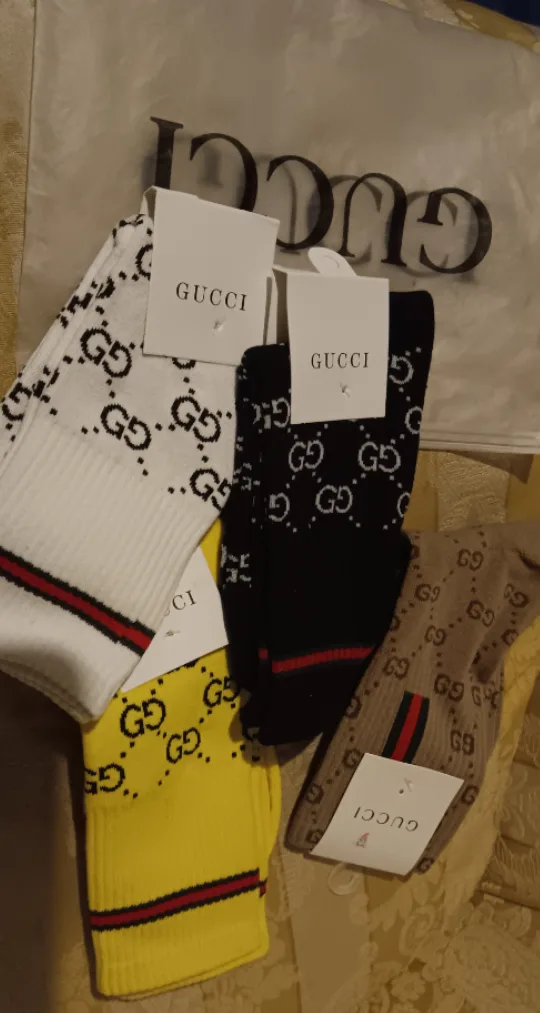 Gucci GG Pattern Socks (4 Pairs) image indicator(2)