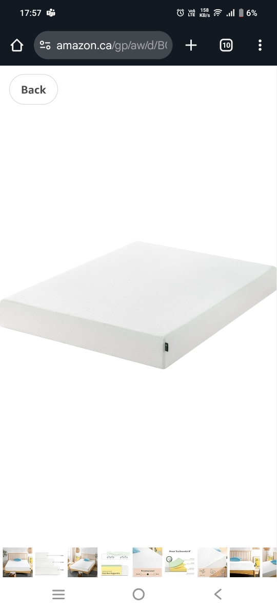 Zinus Queen Mattress, 8 Inch Foam Mattress - photo 2