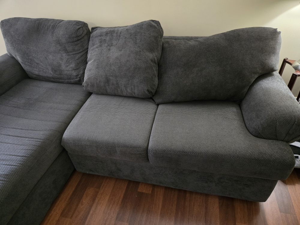 Grey Sectional Sofa - photo 2