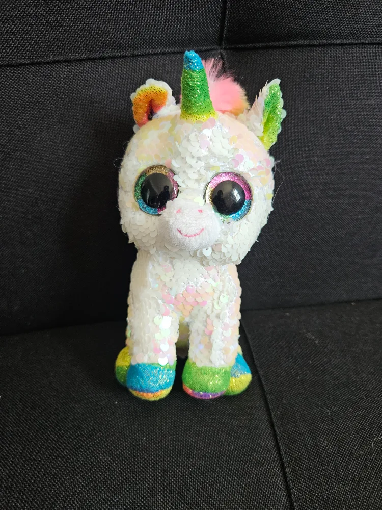 Ty Beanie Boo's -  Rainbow Sequins Unicorn Plush Toy image indicator(2)