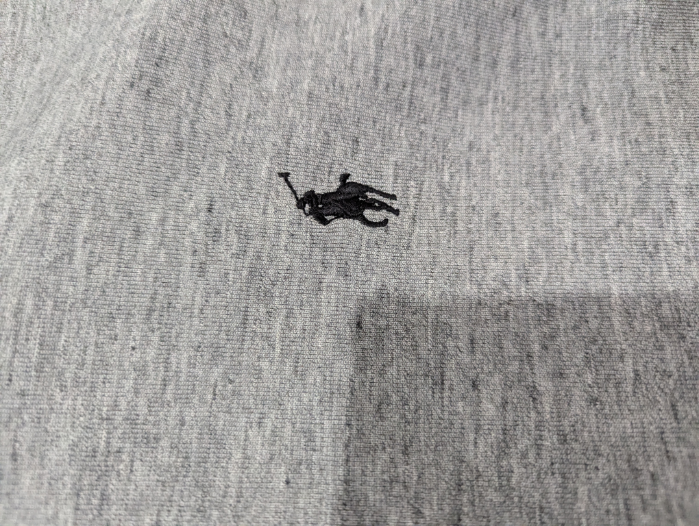 Polo Ralph Lauren Grey Zip-Up Hoodie - Size M - photo 2