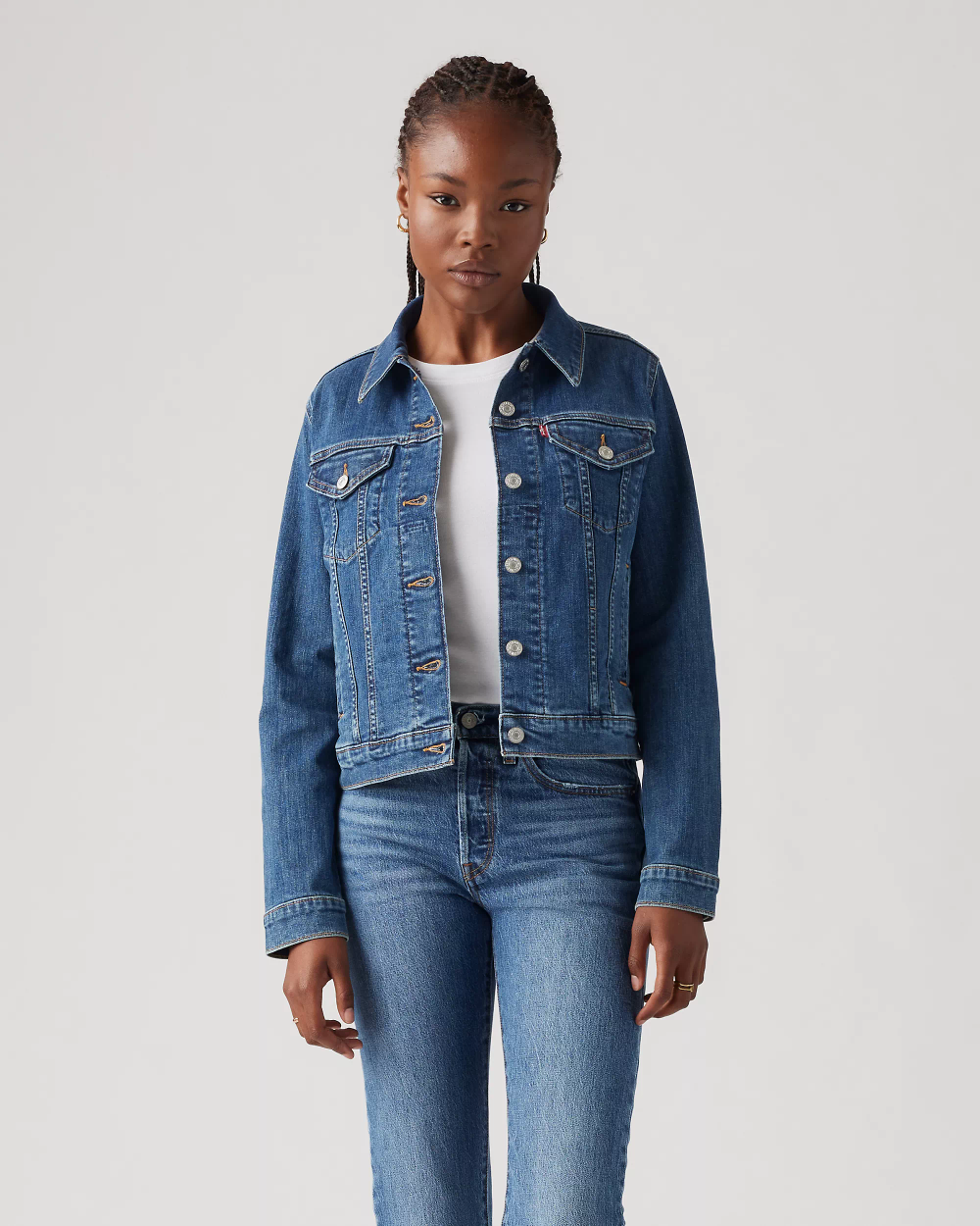 Levi's Womens Original Trucker Jacket, Medium
