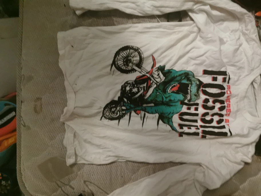 Children's Fossil Fuel Long Sleeve Shirt small