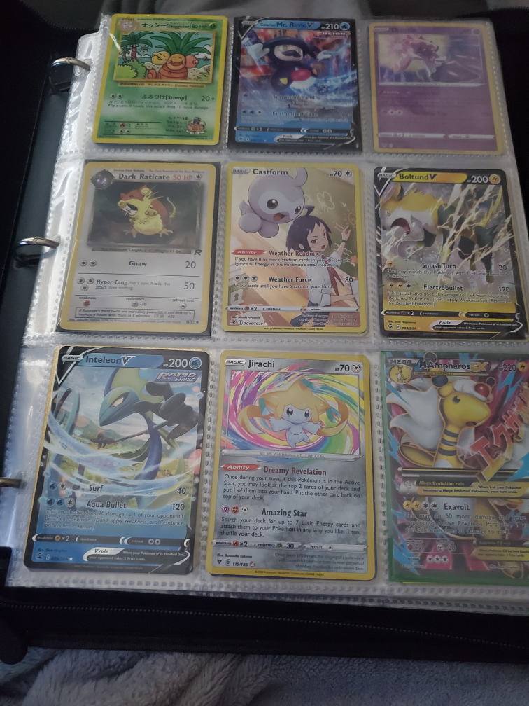 pokemon binder filled with cards!! - photo 2