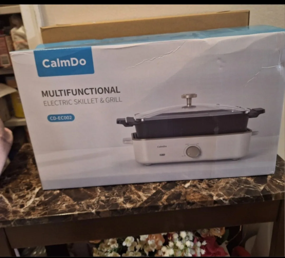 Multi-functional 3 in 1 Electric Skillet, Hot Pot image indicator(8)