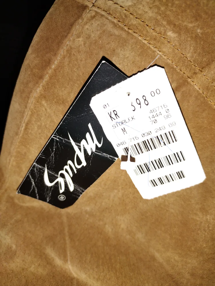 Vintage Impuls Season 1999 Suede Skirt Size M image indicator(7)