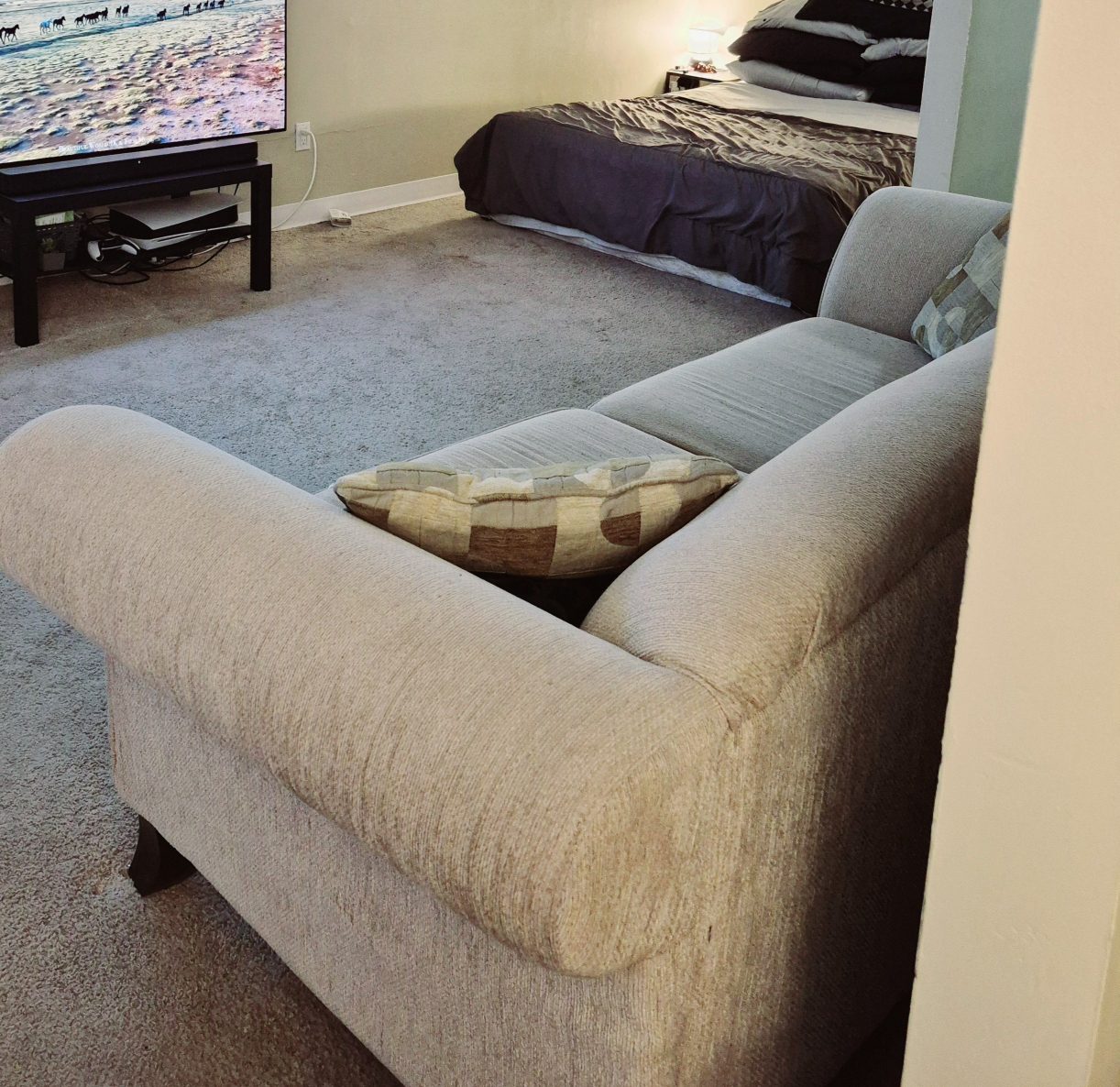 Beige Sofa - Gently Used - photo 4