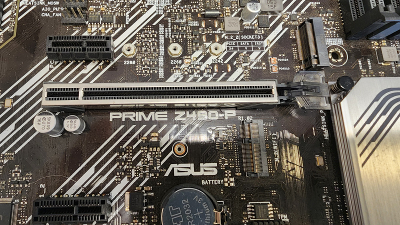 ASUS Z490-P, PRIME MB - AS IS - photo 2
