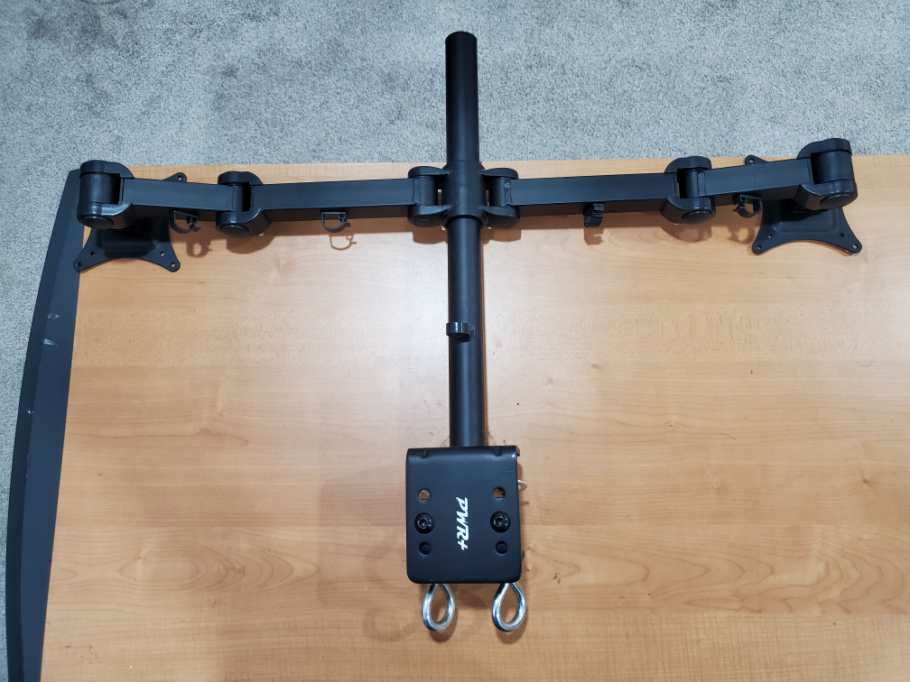 Dual Monitor Desk Mount - Black - photo 3