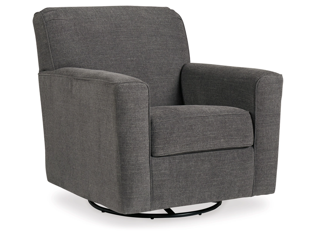 Ashley Furniture Swivel Glider Chair - Gray - photo 3