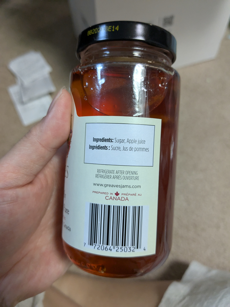 Greaves Pure Apple Jelly - 250ml Jar - photo 3