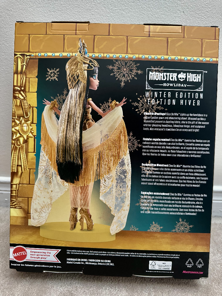 Monster High Cleo de Nile Winter Edition Doll - photo 2