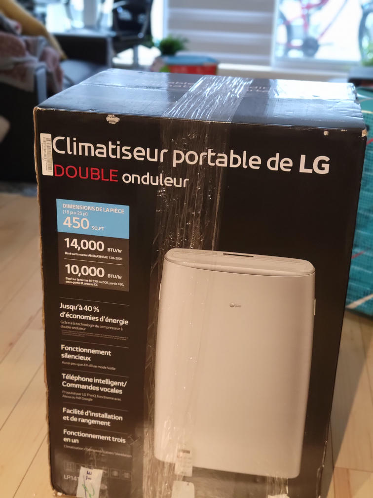 LG LP1419IVSM Portable Air Conditioner - New in Box