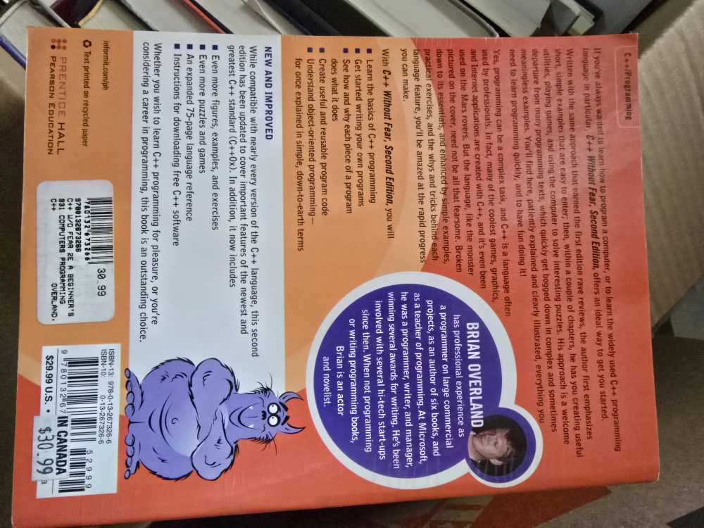 C++ Without Fear, Second Edition Textbook - photo 2