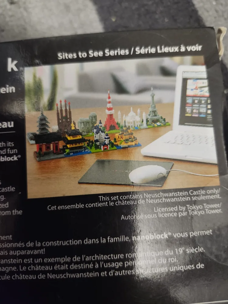 Nanoblock Neuschwanstein Castle Building Kit image indicator(3)