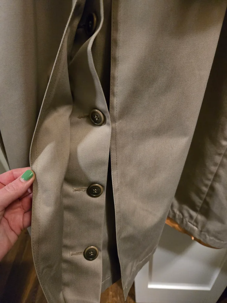 Vintage Nino Cerruti Paris Trench Coat image indicator(7)