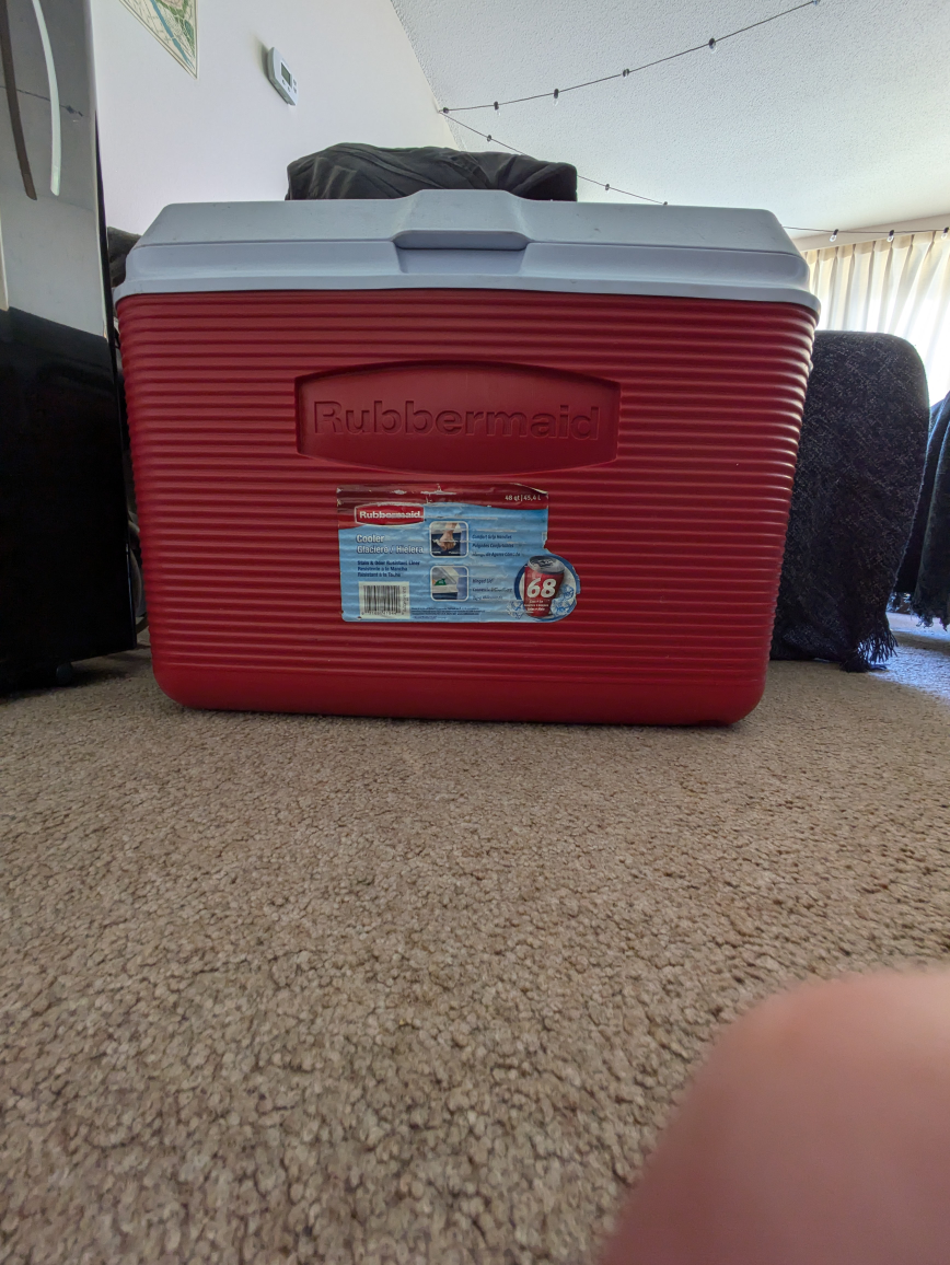 Rubbermaid Glacer 48qt Cooler