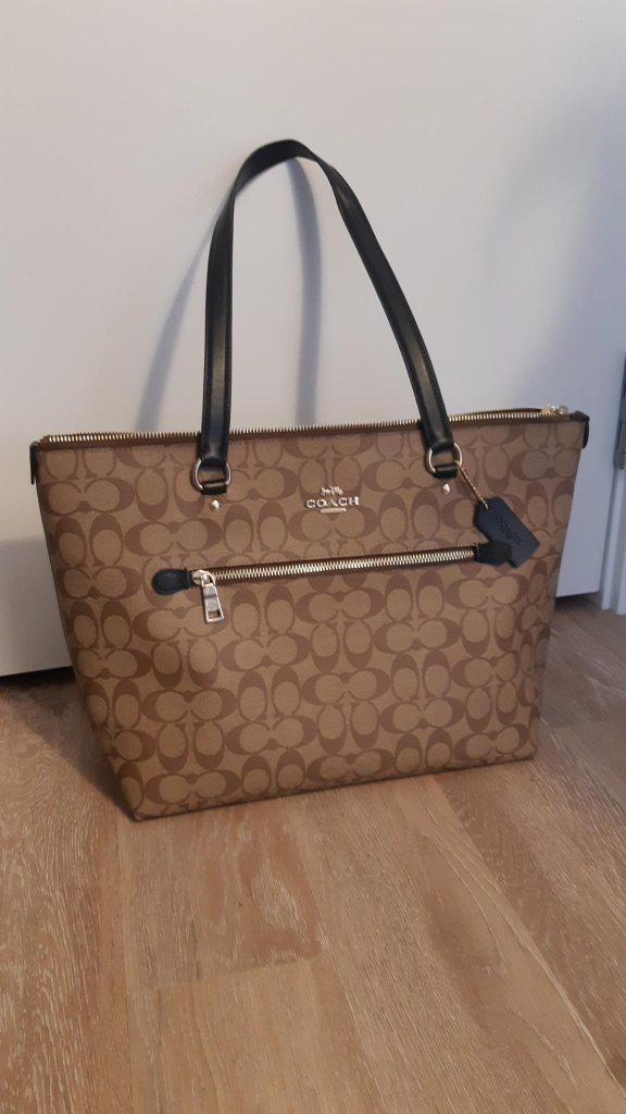 Coach Tote Bag - Brown Signature Canvas - photo 5
