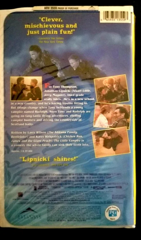 The Little Vampire VHS Movie image indicator(2)